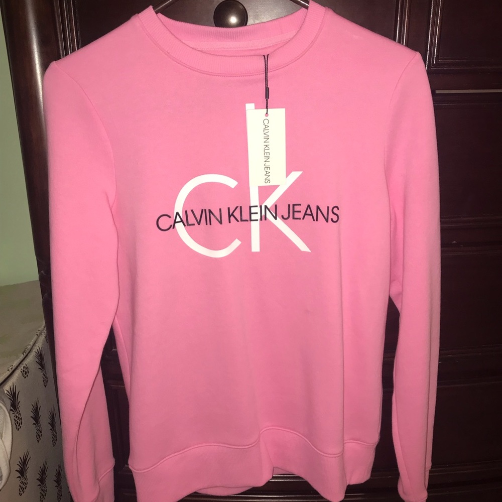 Brand new pink Calvin Klein sweater